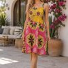 Boho Style Kanth Sundress Midi Kantha Quilt for Women