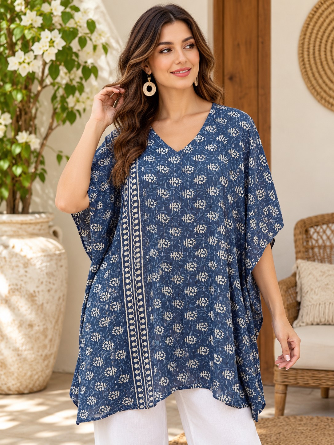 Vintage Winter Kantha Poncho Wholesale