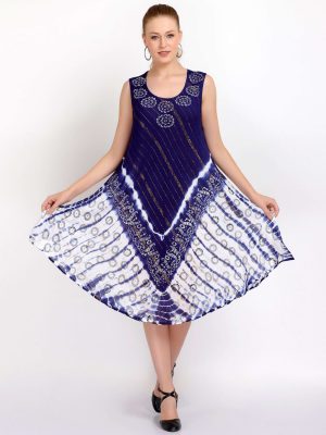 lurex fabric dress