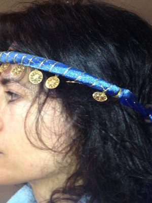 30 Dance head band with coins