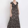 silk dress long